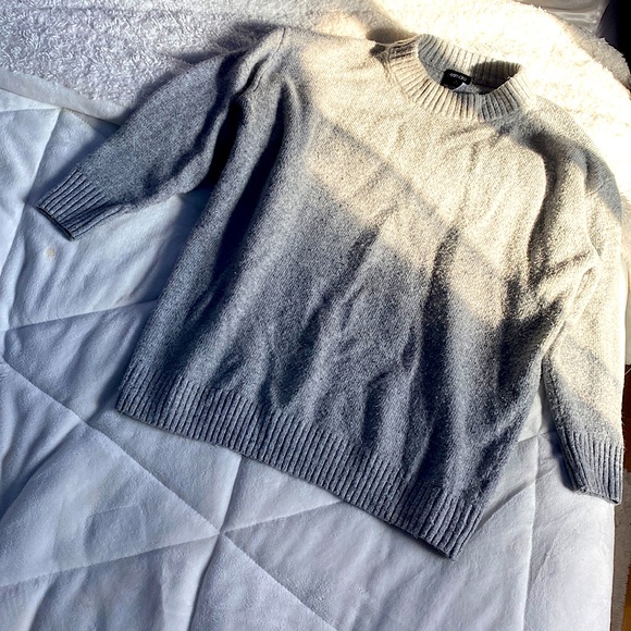 Esmara by Heidi Klum Grey Fuzzy Sweater - Picture 2 of 6